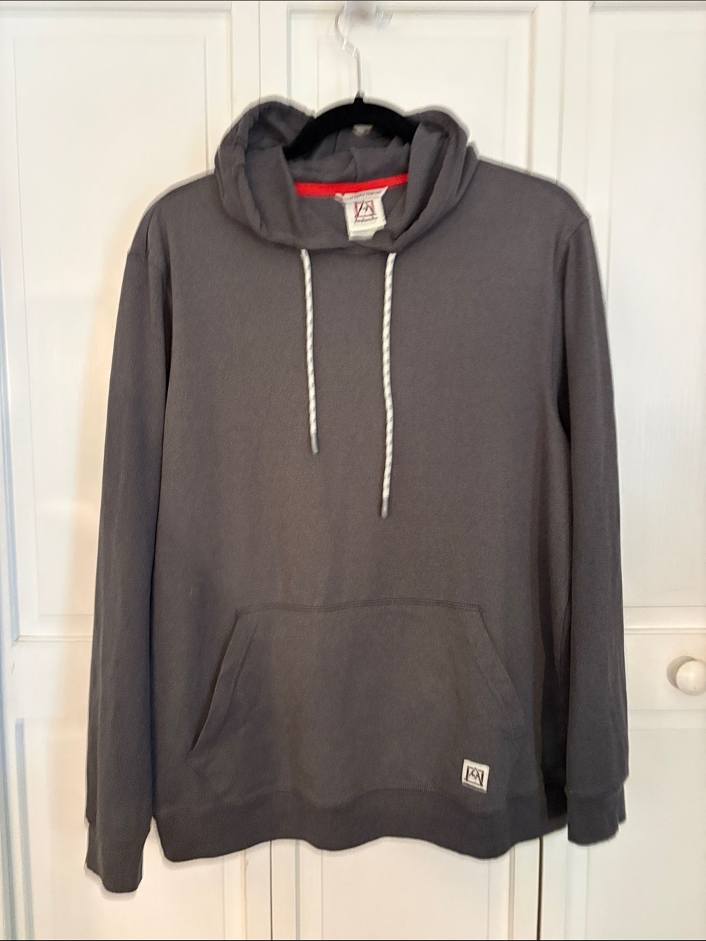 Avalanche Charcoal Gray Pullover Hoodie with Drawstring